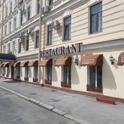 Корзинные маркизы для ресторана "Заферан"