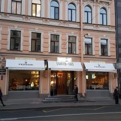 Прямые маркизы для ресторана "Tweed&amp;Eat"