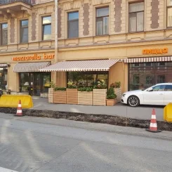 Маркизы для ресторана "Моцарелла"
